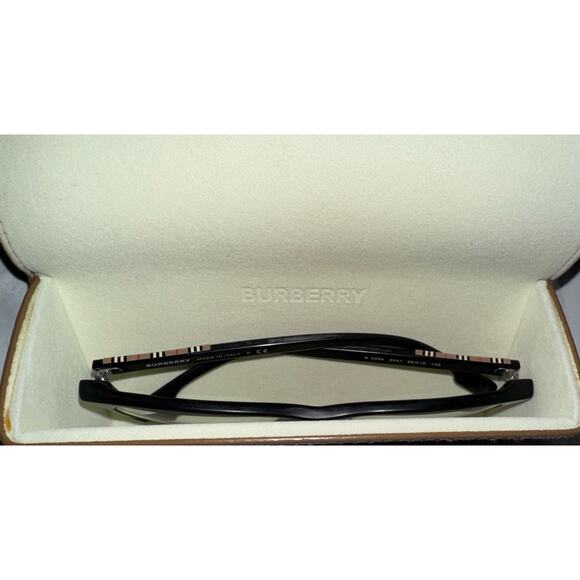 Burberry Edison 53/20/145 Men's Square Eyeglasses With Matching Case & Box - Picture 3 of 16